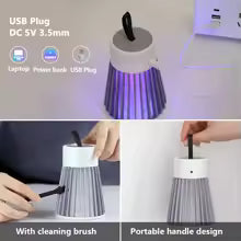 Modevo Electric Mosquito Killer Lamp – USB Fly Trap